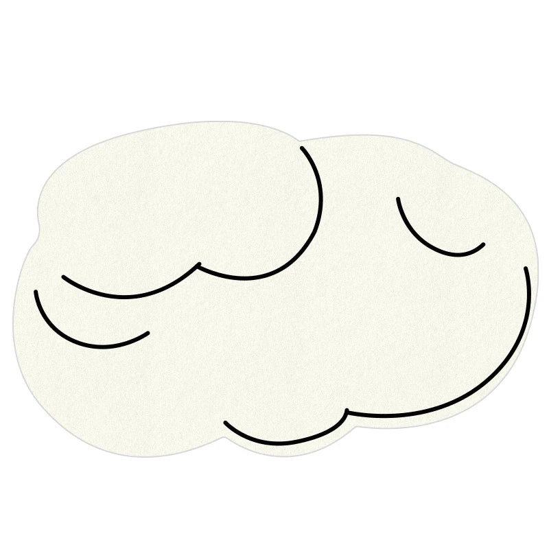 Rynx | Fashion irregular nightstand bedroom rug modern line art fluffy soft living room rugs rugs room tapis 러그 tapete ковер