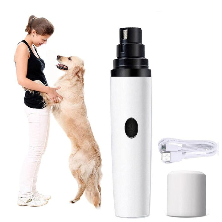 Lisslune | Whisper-quiet rechargeable dog nail grinder: Ultimate precision tool for stress-free grooming