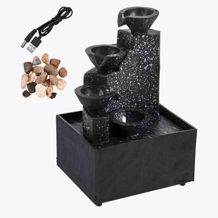 Lisslune | RuheMoment LED Fountain – Soothing Atmosphere in Modern Form