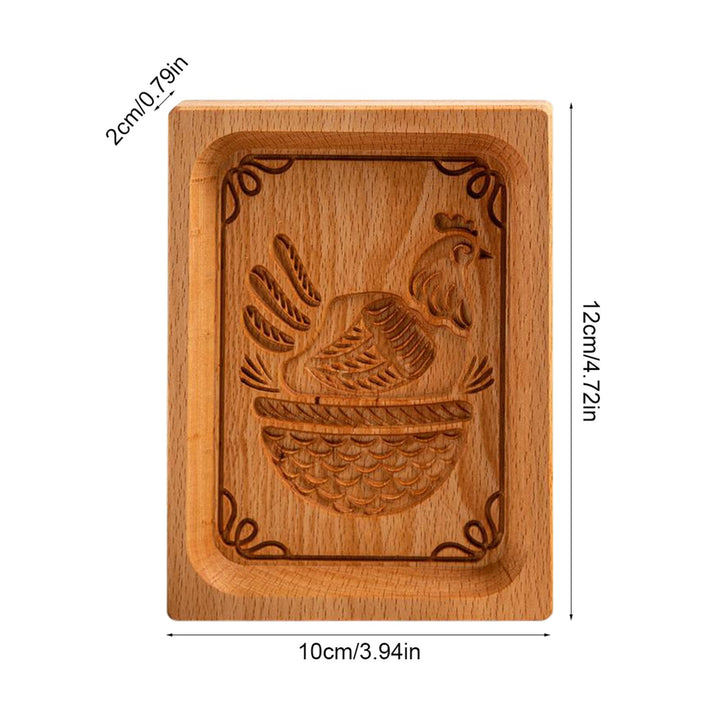 Lisslune | Wooden Cute Pastry Bake Master Baking Mold