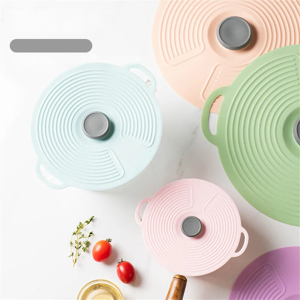 Lisslune | Airtight Suction Cup Silicone Bowl Lid