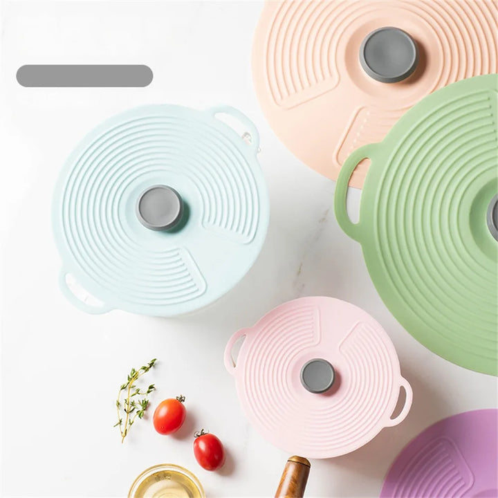 Lisslune | Airtight Suction Cup Silicone Bowl Lid