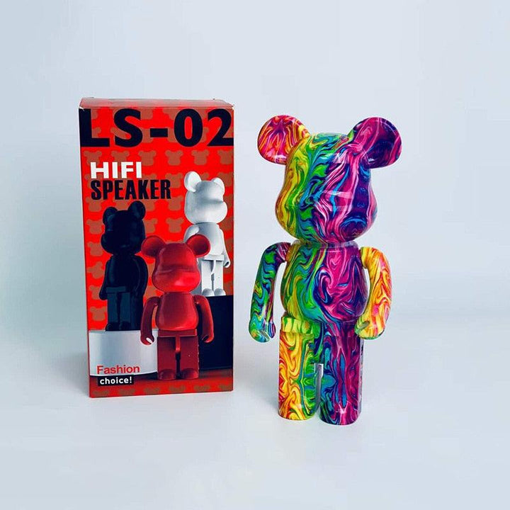 Lisslune | Vibrant Cartoon Bear Bluetooth Speaker for Stylish Interiors