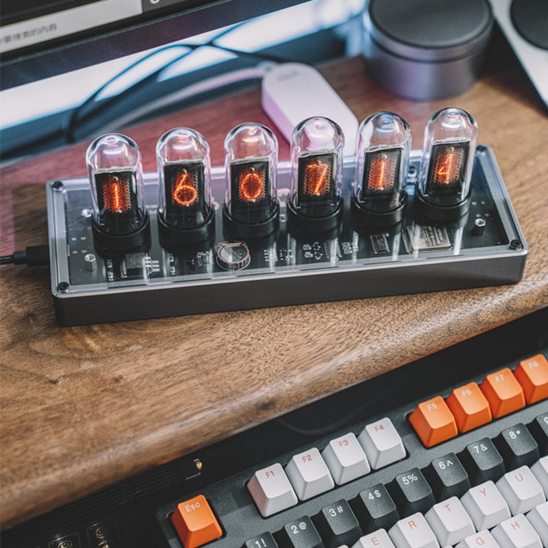 Lisslune | Digital Creative Vintage Glass Tube Clock