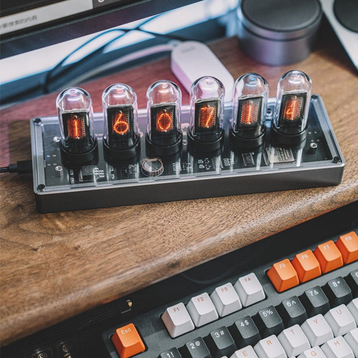 Lisslune | Digital Creative Vintage Glass Tube Clock