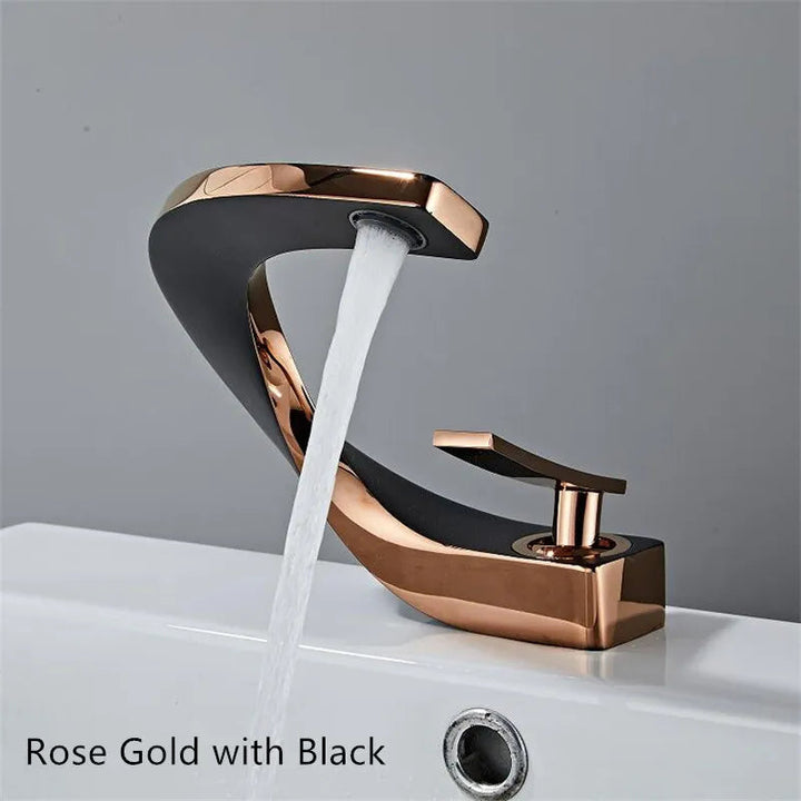 Lisslune | Nordic Arch Artistic Deck Mounted Faucet