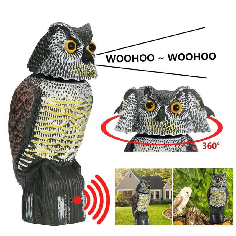 Lisslune | Owl Guardian - Realistic Uhu Outdoor Bird Decoration