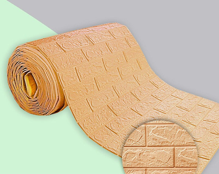 Lisslune | 3D Self-Adhesive Soft Brick Wall Stickers