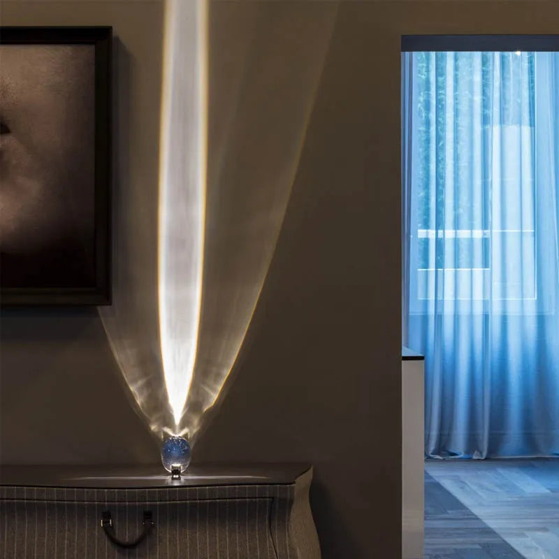 Lisslune | Stunning Crystal Eyes Nightstand Lamp - StarGlow