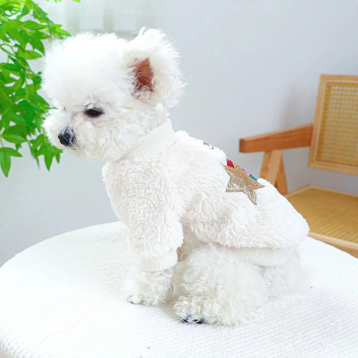 Lisslune | Stylish Insulated Hooded Jacket for Small to Medium Dogs – Adjustable Cozy Sweater