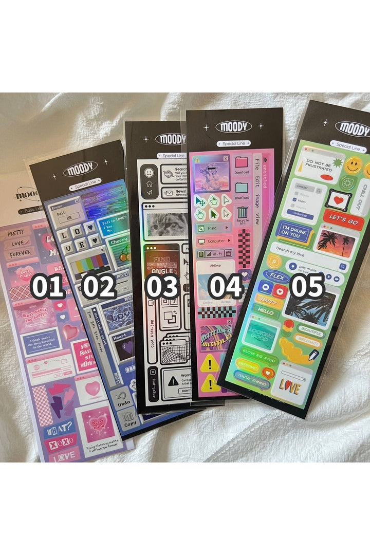 Lisslune | Dialog Sticker Set 5PCS/Pack