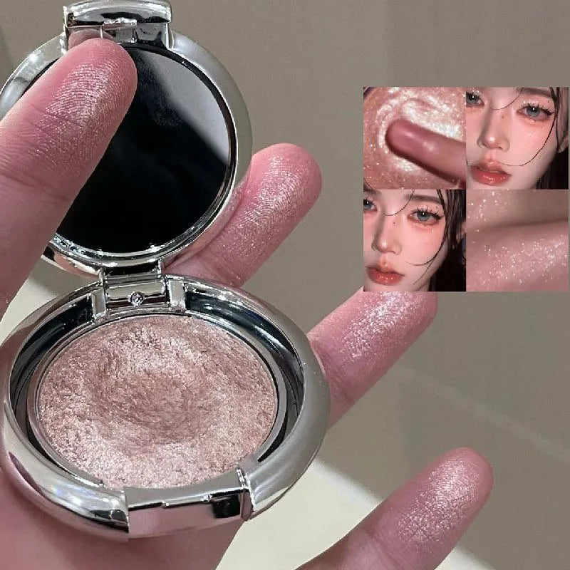 Lisslune | Light Shadow Highlighter Mashed Potato Diamond Shining High Gloss Paste Pearlescent Fine Flash Aufhellende Konturierungshighlights