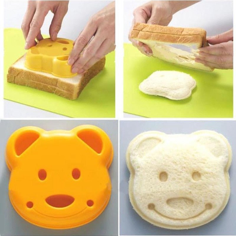 Lisslune | Teddy Bear Sandwich Maker
