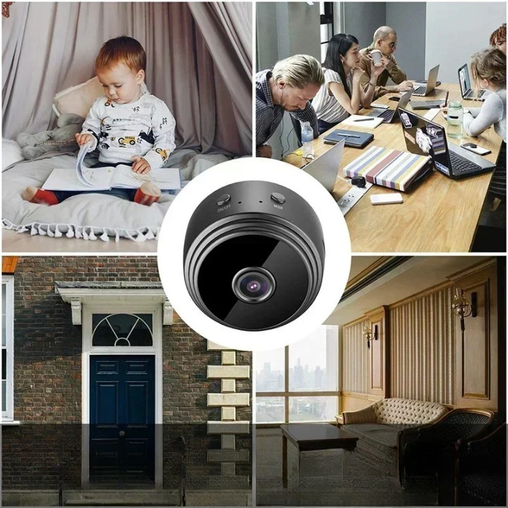 Lisslune | A9 Mini Wi-Fi Surveillance Camera