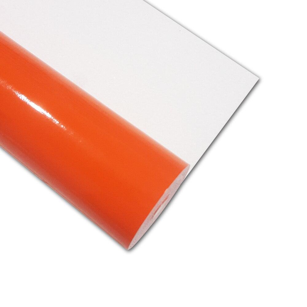 Lisslune | Lively Orange Glitter Faux Leather Craft Roll for Creative Projects