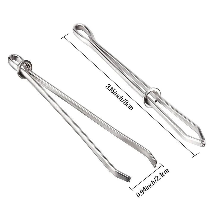 Lisslune | Sewing Revolution: Premium Stainless Steel Bodkin Threader with Elastic Clips