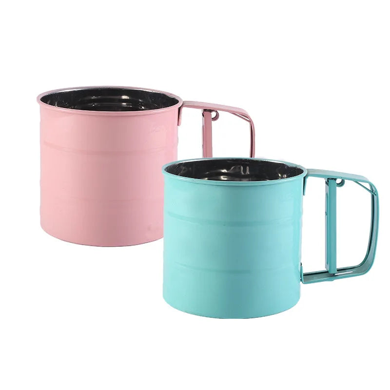 Lisslune | Handheld Kitchen Flour Sifter Semi-Automatic Kitchen Gadget