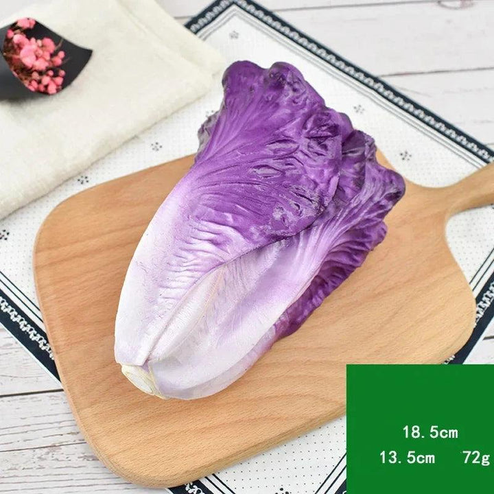 Lisslune | Lifelike kitchen vegetable display models - Decorative artificial ornaments for culinary education