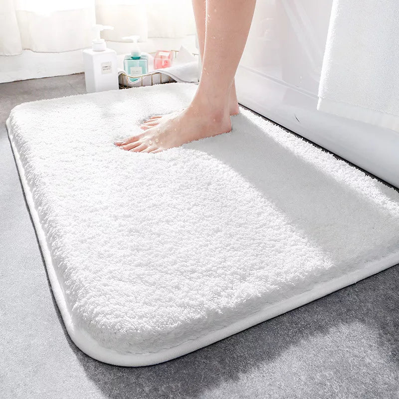Lisslune | SoftStep Luxury Bath Mat – Extra Thick Microfiber Mat with Non-Slip and High Absorption