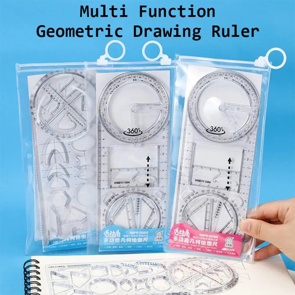 Lisslune | Math Genius Multi-Angle Drawing Precision Ruler