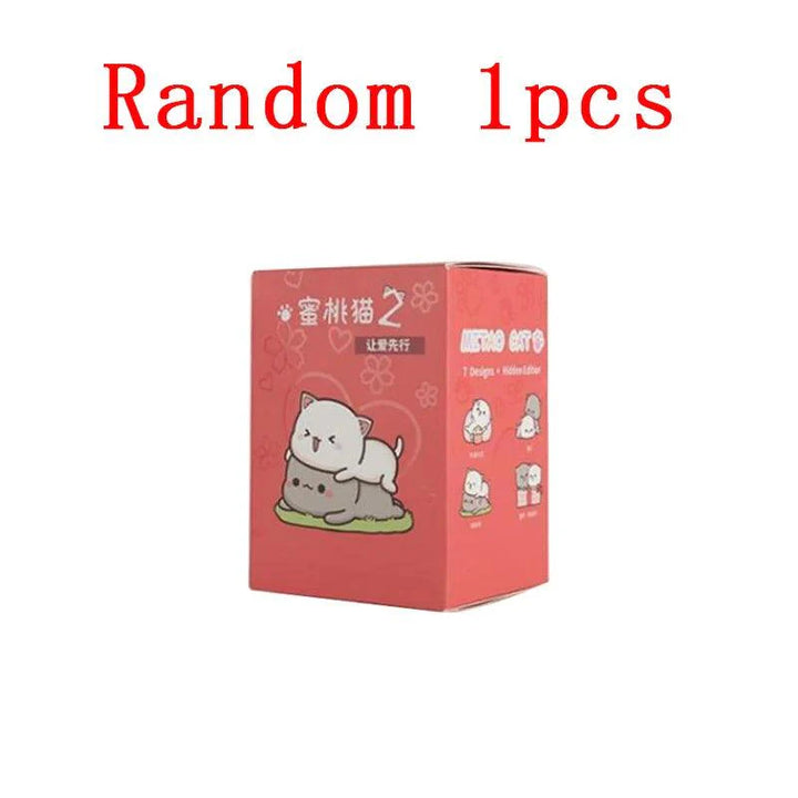 Lisslune | Mitao Enchanted Happy Cat Surprise Boxes - Charming Collectible Figurines for Playful Home Decor