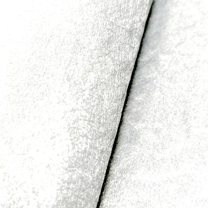 Lisslune | Crinkled Holographic Metallic Synthetic Leather Fabric Sheet for Creative DIY Projects