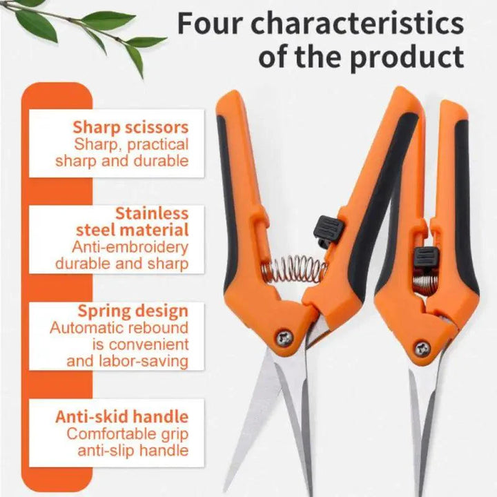 Lisslune | Ergonomic Precision Garden Shears for Effortless Plant Trimming