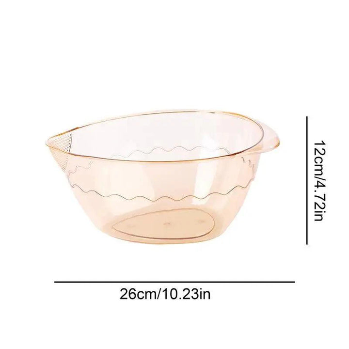 Lisslune | Ergonomic transparent rice cooker with fine drainage holes