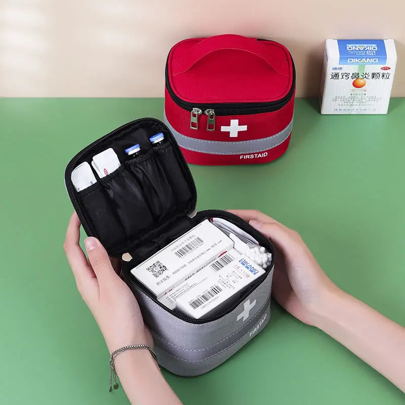 Lisslune | Large Capacity First Aid and Medication Storage Bag