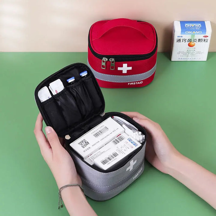 Lisslune | Large Capacity First Aid and Medication Storage Bag
