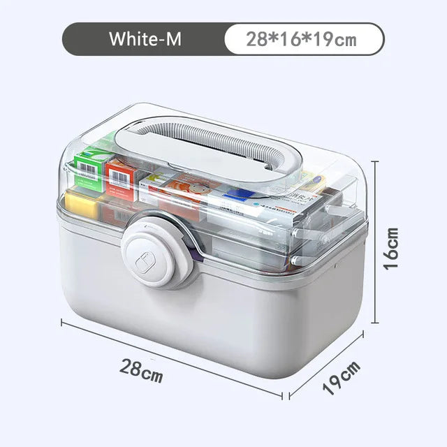 Lisslune | Home Medical Box Storage Organizer