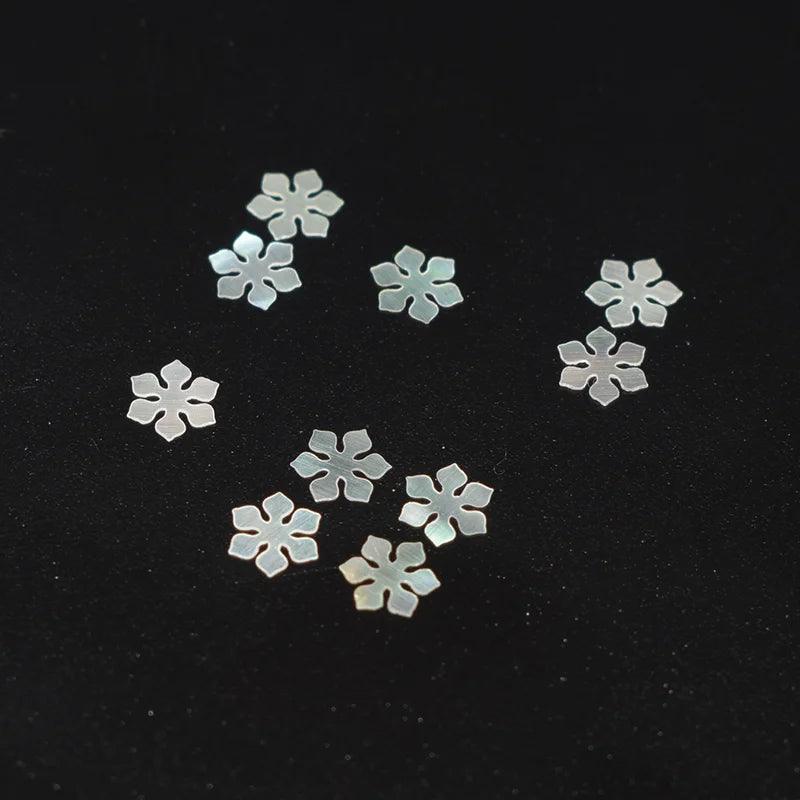 Lisslune | Stunning natural abalone shell fish tail pieces for creative jewelry and instrument inlays