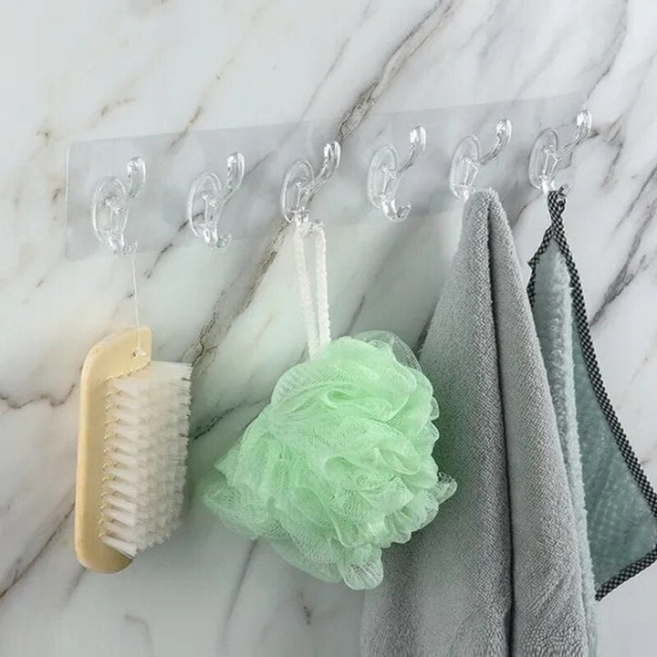 Lisslune | Transparent Invisible Adhesive Simple Wall Hangers