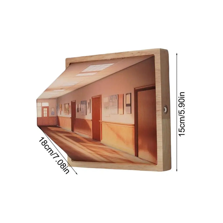 Lisslune | 3D Vision Play Wall Lamp Art