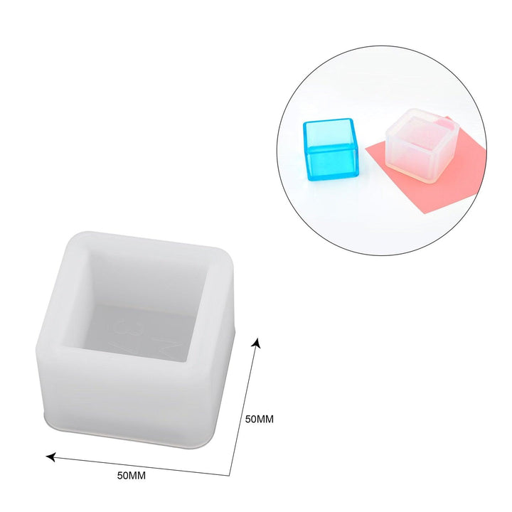Lisslune | Silicone mold set for creative candle jars and flower planters