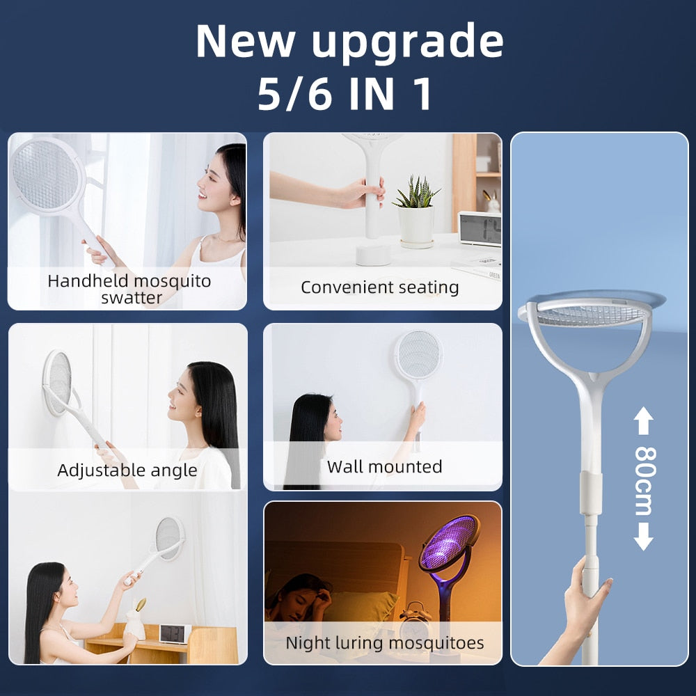 Lisslune | 6in1 Rotatable Electric Mosquito Zapper