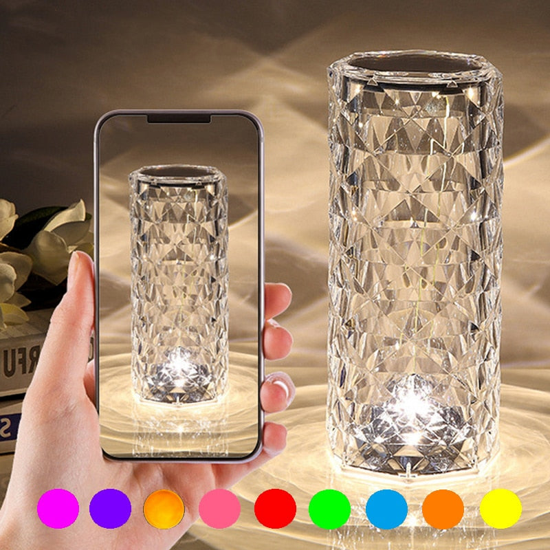 Lisslune | Elegant Atmosphere Crystal Night Light