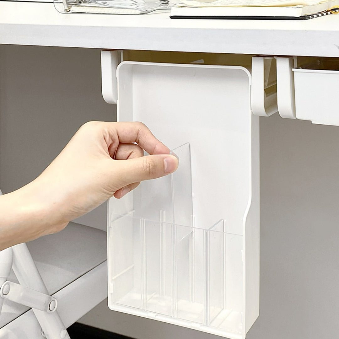 Lisslune | Clever Under Desk Hidden Sliding Drawer Organizer