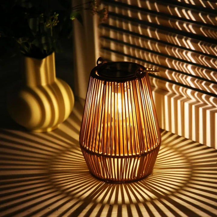 Lisslune | Solar Outdoor Handwoven Garden Lamps | Waterproof Landscape Light for Villa & Terrace Decoration - Alpho