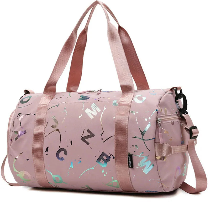 Lisslune | FlexiZen Sports Bag with Shoe Compartment and Stylish Design – Water Repellent