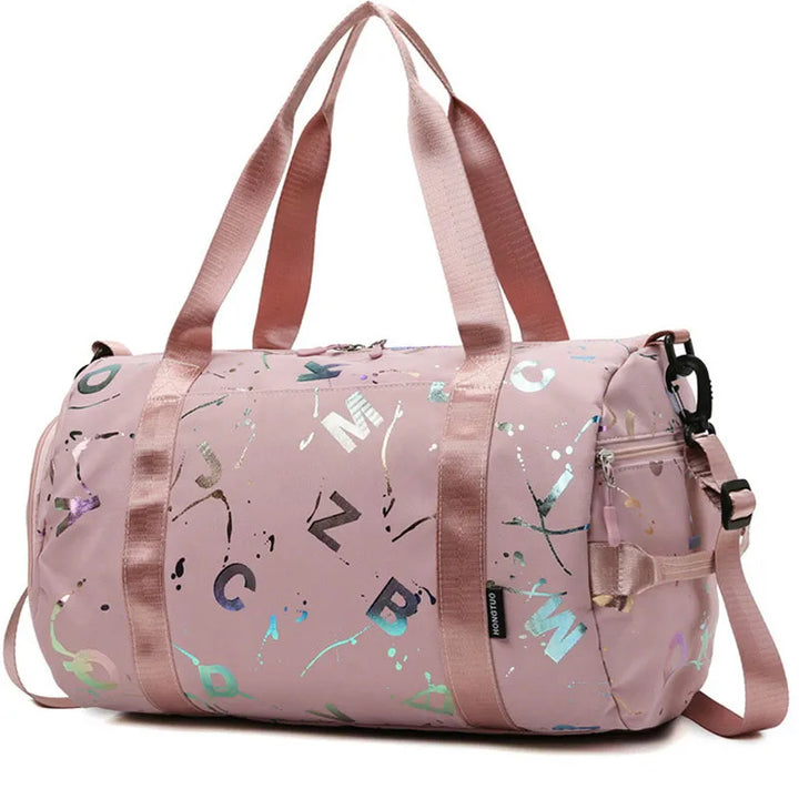 Lisslune | FlexiZen Sports Bag with Shoe Compartment and Stylish Design – Water Repellent