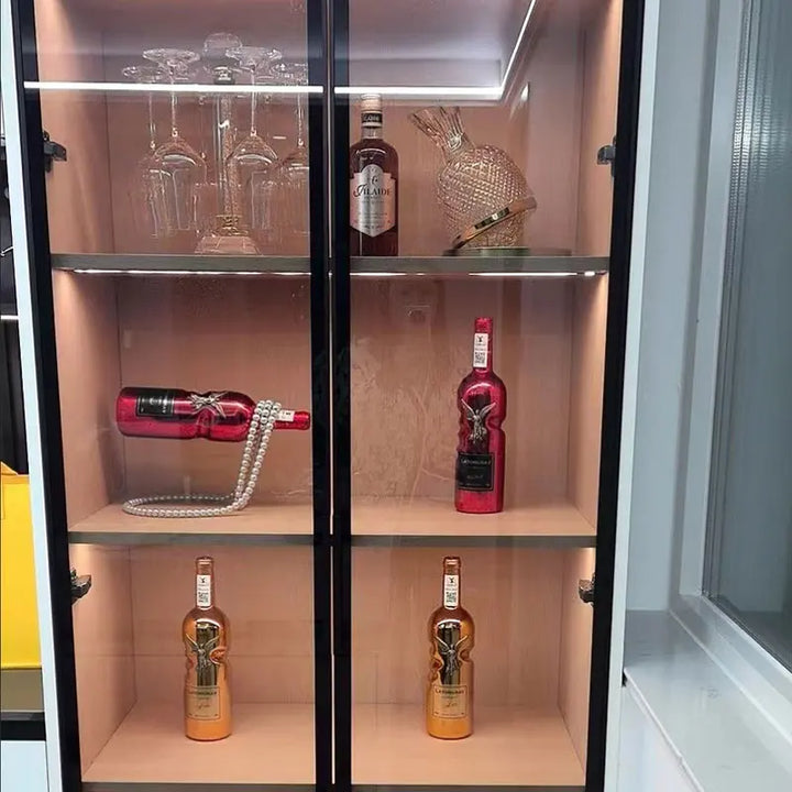 Lisslune | Floating Pearl Wine Display Stand