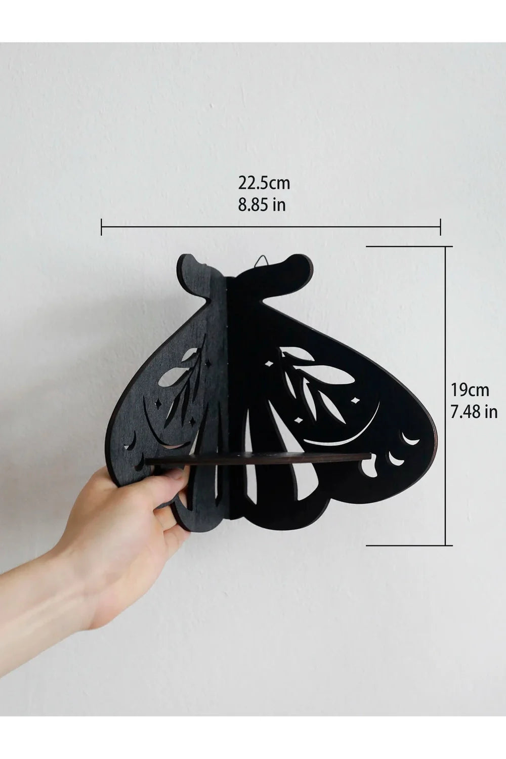 Lisslune | Crystal wall shelf