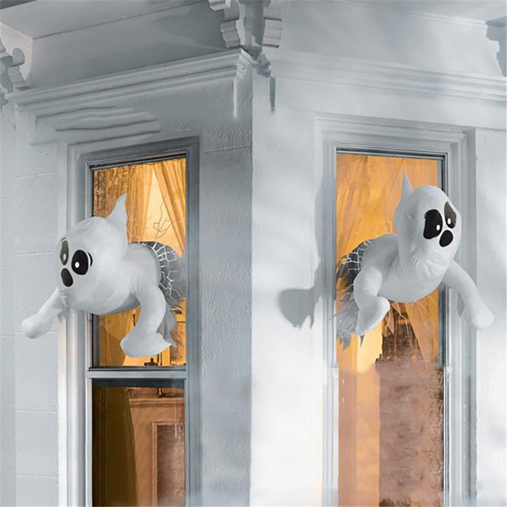 Lisslune | Window Crashing Ghost Halloween Decoration