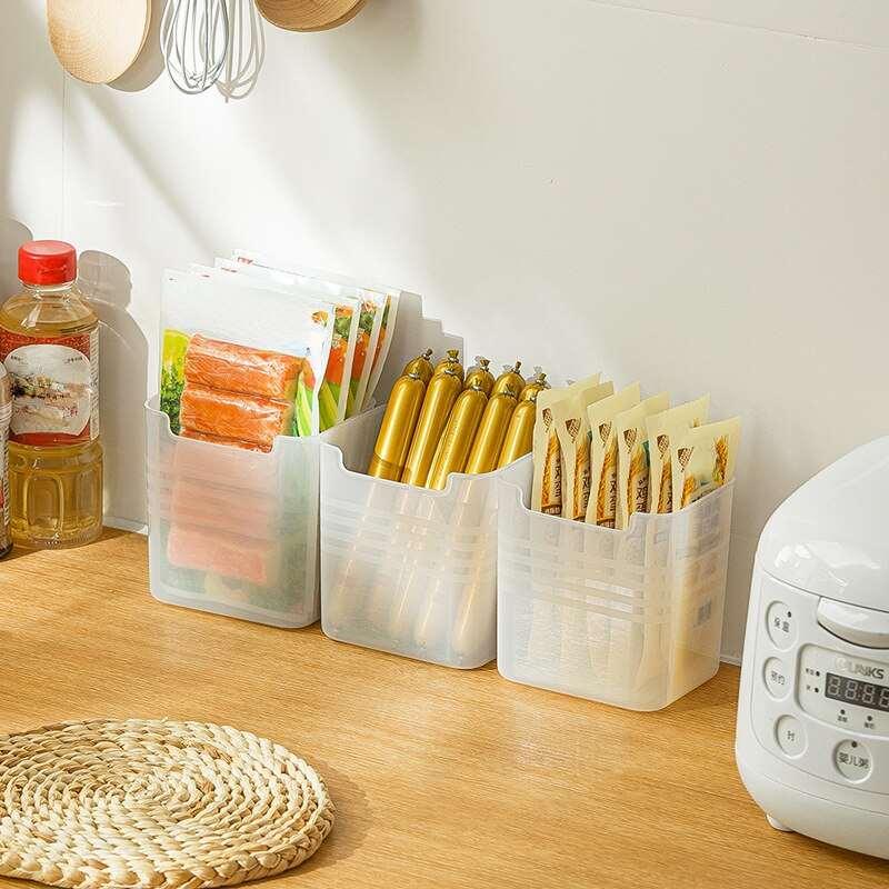 Lisslune | Refrigerator Side Door Food and Vegetable Organizer for Optimal Space Utilization