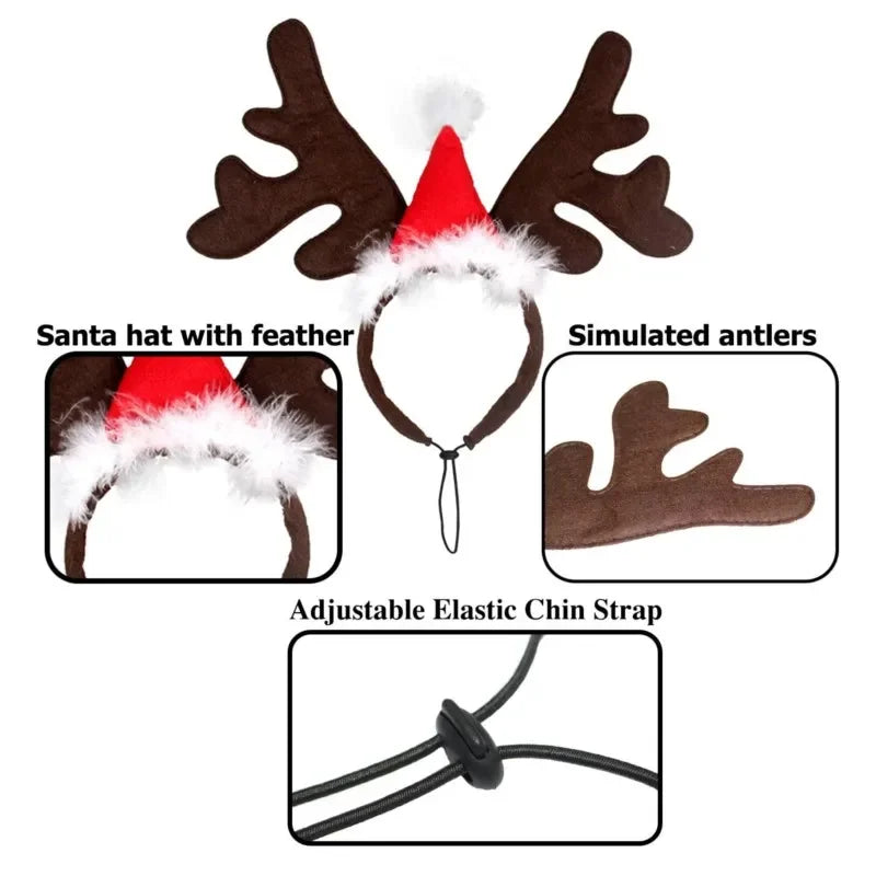 Lisslune | Christmas dog headband