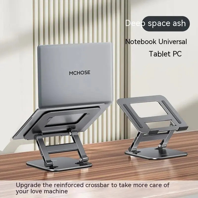 Lisslune | FlexFold Pro | Foldable Aluminum Laptop Stand | Portable & Ergonomic | Work comfortably anywhere
