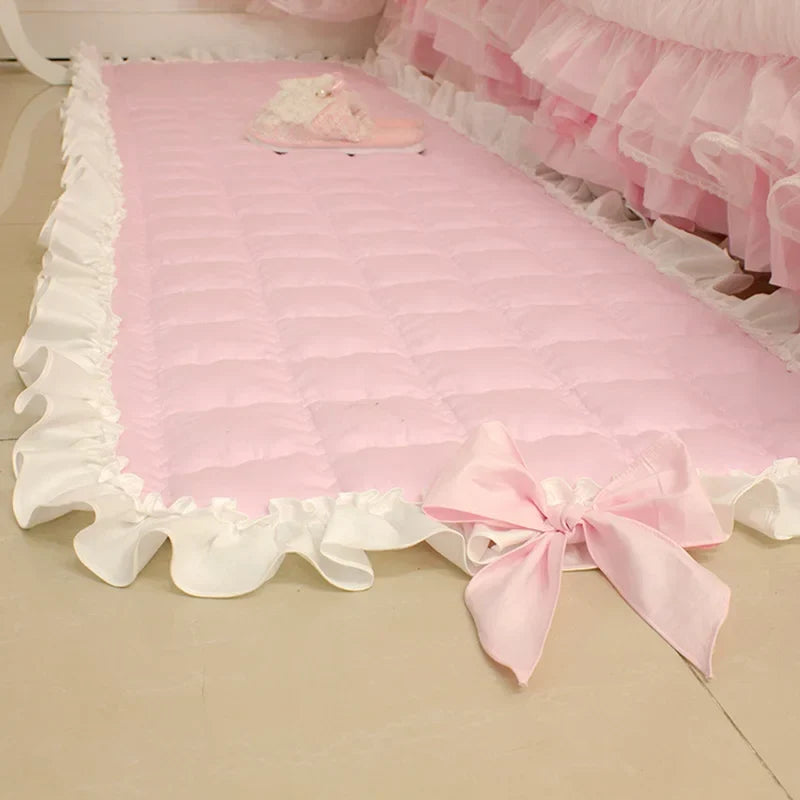 Rynx Super Sweet Rug romantic rugs for the living room bows living room rug bedroom rugs frill rug for bedroom sofa mat