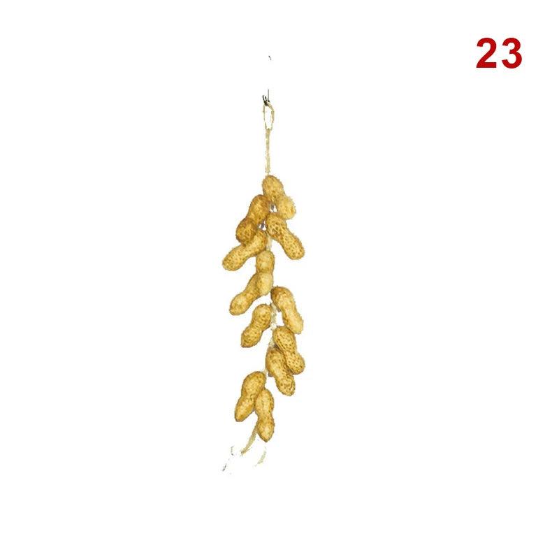 Lisslune | Realistic Hanging Foam Fruit and Seafood Decoration for Home and Event Enhancement