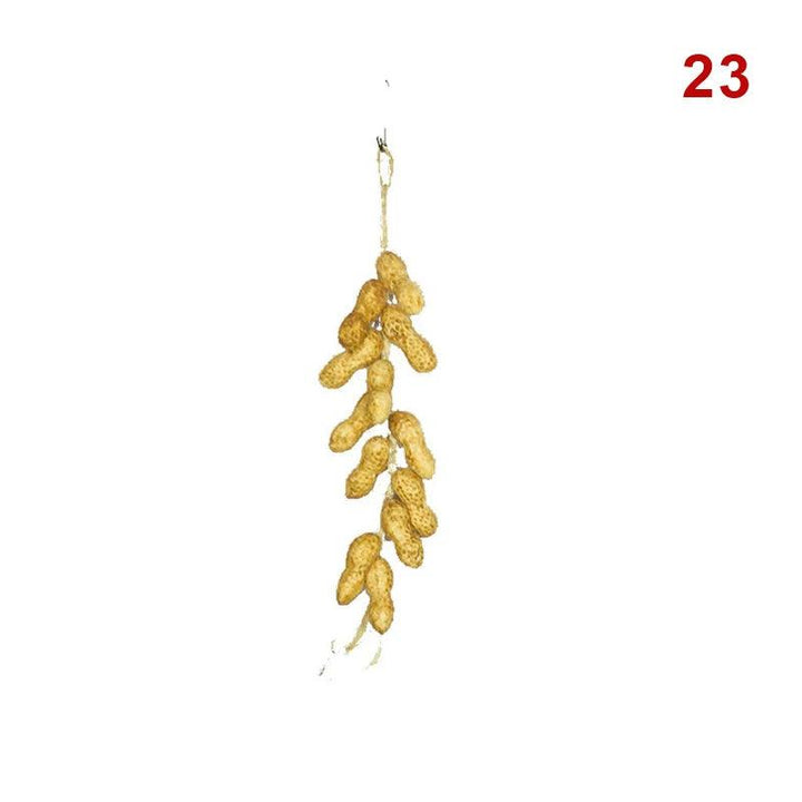 Lisslune | Realistic Hanging Foam Fruit and Seafood Decoration for Home and Event Enhancement
